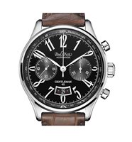 Montre Paul Picot Homme Gentleman in Acier 2034S NERO - 2034S NERO